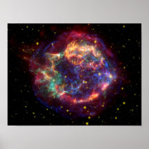 Galáxia de NASAs Cassiopeaia Impressão