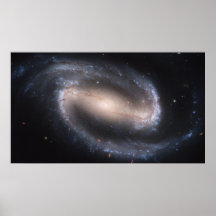 Galáxia espiral barrada NGC 1300 Posters
