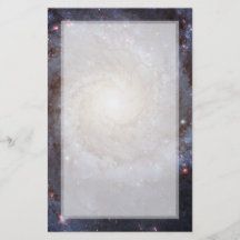 Galáxia espiral M74 (Hubble) Modelo De Panfletos