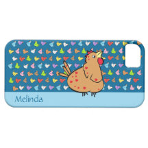 Galinha dos desenhos animados - iPhone 5 da case m Capa De iPhone 5 Case-Mate