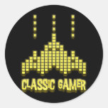 GAMER CLÁSSICO ADESIVO REDONDO