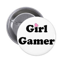 Gamer da menina botons