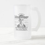 Gângster John Dillinger Caneca