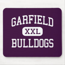 Garfield - buldogues - alto - comércio Califórnia Mousepad