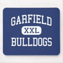 Garfield - buldogues - alto - Los Angeles Mousepad