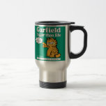 Garfield mais grande do que a caneca de viagem da 