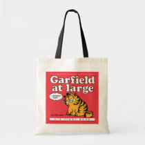 Garfield na grande sacola bolsas