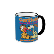 Garfield toma seu lambe a caneca canecas