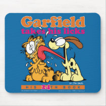 Garfield toma seu lambe Mousepad mousepads