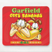 Garfield vai bananas Mousepad mousepads