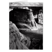 Garganta da arizona de Ansel Adams Cartões