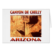 Garganta de Chelly Arizona Cartoes
