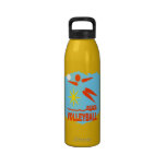 Garrafa de água do voleibol de praia