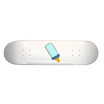 Garrafa de bebê skate