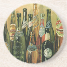 Garrafas de cerveja importadas vintage, álcool, be porta copo