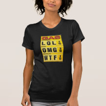 gás para ela t-shirt