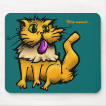 Gatinho, aqui mousie… mousepad