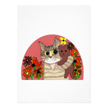 gatinho bonito dos convites do aniversário que gua