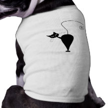 Gatinho irrisório preto 5 roupa para pets