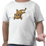 Gatinho ultra bonito do leopardo do Anime Camisetas