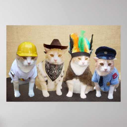 Gatinhos da vila posters