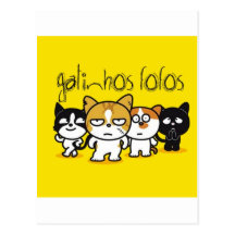 Gatinhos Fofos Cartao Postal