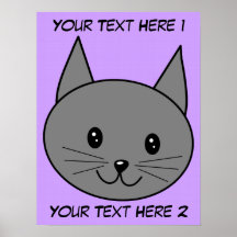 Gato das cinzas fumarentos poster