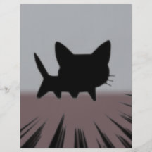 Gato de Fooly Panfletos Personalizado