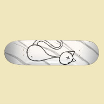 Gato esboçado skates