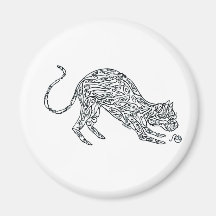 Gato feito dos ratos ima