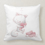 Gatos dos namorados travesseiros de decoração
