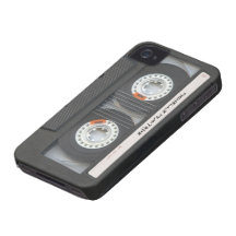 Gaveta feita sob encomenda Mixtape Capas De iPhone 4 Case-Mate