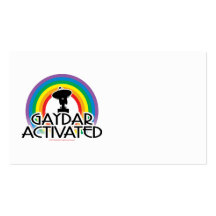 Gaydar ativou cartoes de visitas