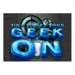 Geek do T sobre Cartoes De Visita