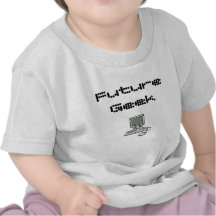 Geek futuro camiseta