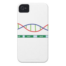 Genes magros capas iPhone 4 Case-Mate