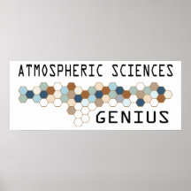 Gênio atmosférico das ciências poster