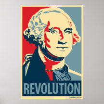 George Washington - revolução: Poster de OHP