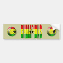 Ghana patrocina o autocolante no vidro traseiro do adesivos