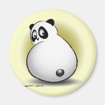 gigglePanda do bebê Imã De Refrigerador