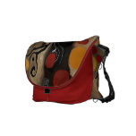 Gilbert a árvore - a bolsa mensageiro abstrata do 