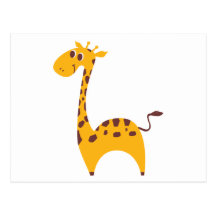 Girafa Cartão Postal