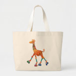 Girafa da patinagem de rolo bolsas