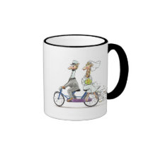 Girafas do casamento caneca