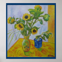 Girasoles Impressão