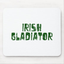 Gladiador irlandês mousepads