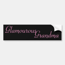 Glamourous, avó adesivos