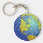 Globo da terra chaveiros