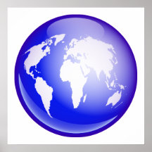 Globo do mundo poster