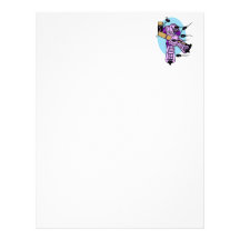 Goalie roxo papel de carta